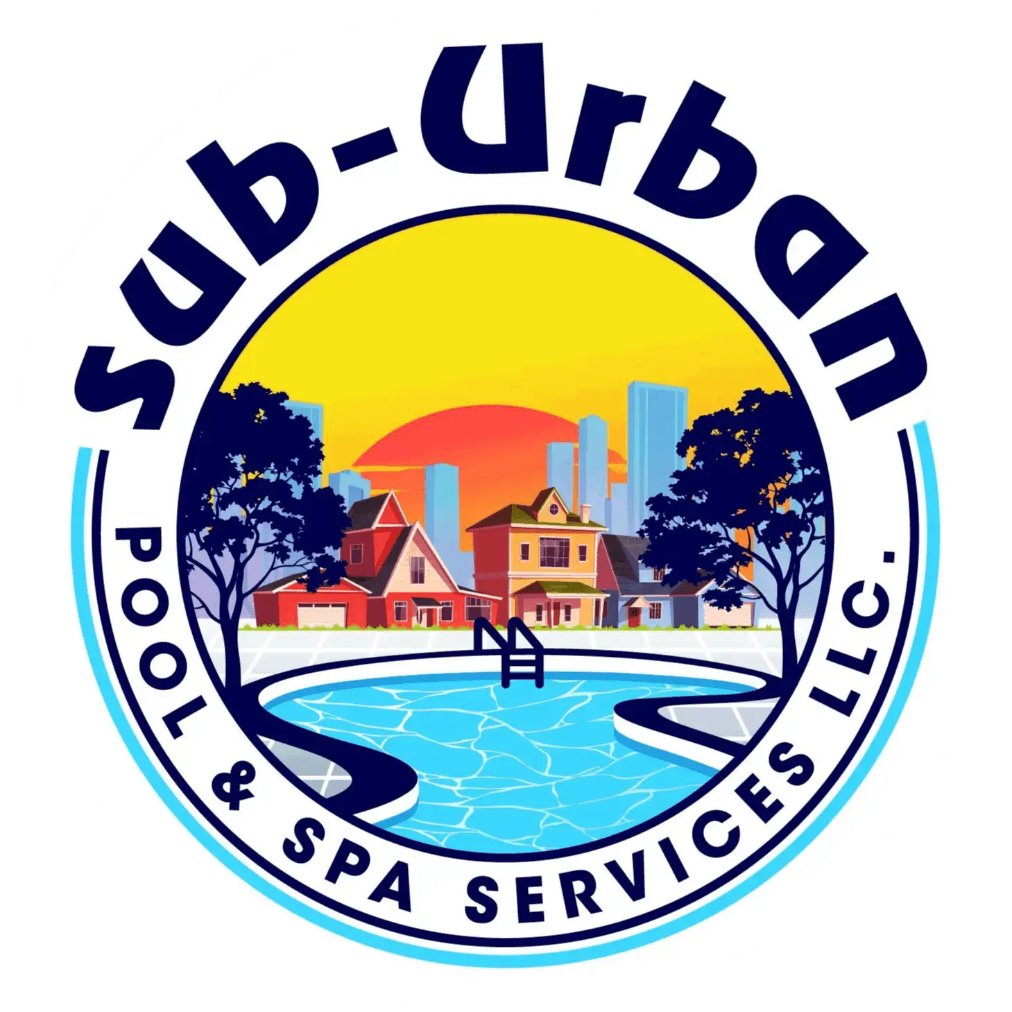 Company logo for SubUrban Pool & Spa Services